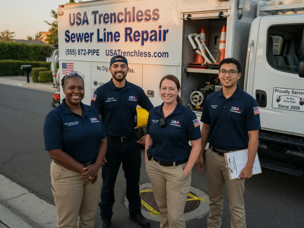 Sewer Line Repair company in Camden, OH